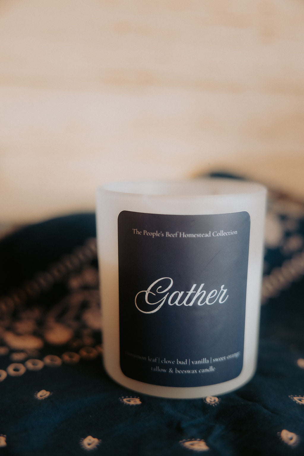 Gather - Tallow & Beeswax Candle
