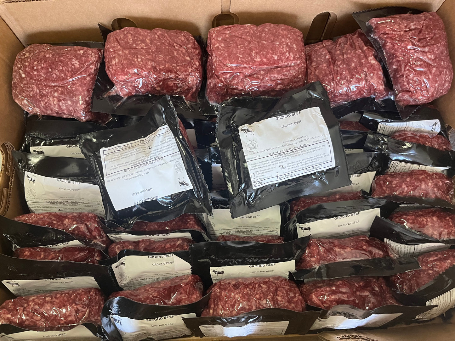 Ground Beef Stock Up